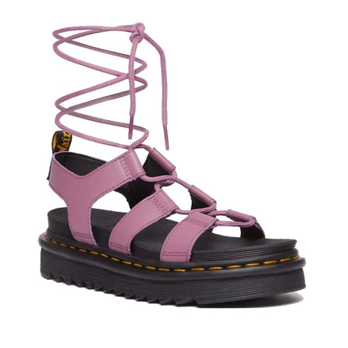 Dr Martens Nartilla Gladiator Sandal Mauve Pink Athena Clearance