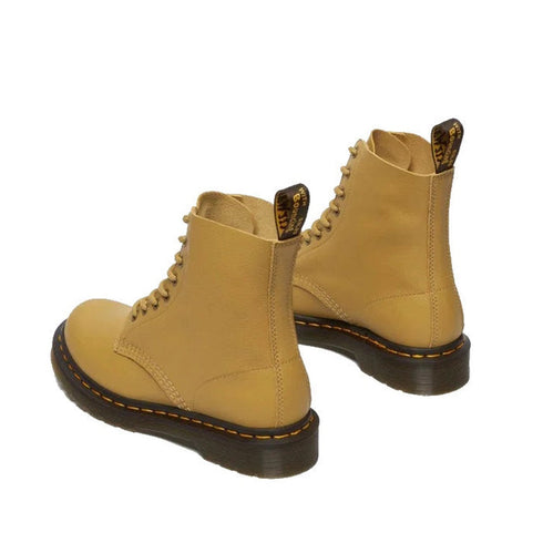 Dr Martens - 1460 Pascal Mustard Yellow Virginia Leather 8 eye Boot CLEARANCE Last One