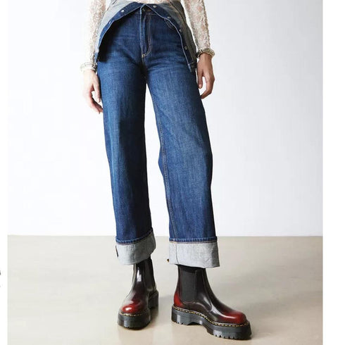 Dr Martens - 2976 Quad Cherry Red Arcadia Leather Chelsea Boot