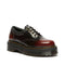 Dr Martens - 8053 Quad 4 Eye Shoe Cherry Red Arcadia Leather