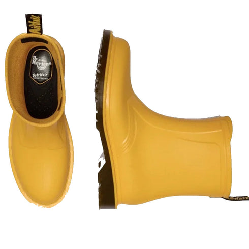 Dr Martens 1460 Sub Max Pull On Rain Boot Yellow PVC
