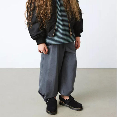 Dr Martens Kids Junior Jorgie Bronx Suede Mule Sandal Black