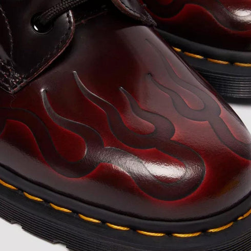 Dr Martens 1460 Inferno Cherry Red Arcadia Unisex Leather Boot