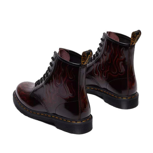 Dr Martens 1460 Inferno Cherry Red Arcadia Unisex Leather Boot