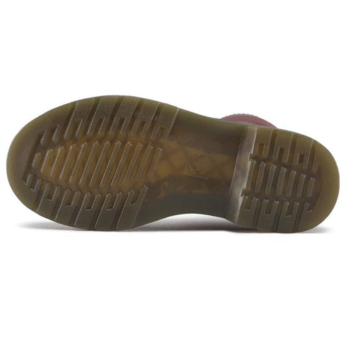 Dr Martens kids - 1460 J Cherry Red lace up boot with zip uk10-3