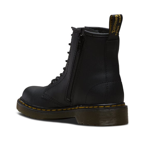 Dr Martens kids - 1460 J Black Lace Up Boot with zip