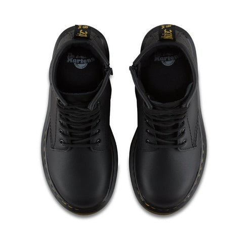 Dr Martens kids - 1460 J Black Lace Up Boot with zip