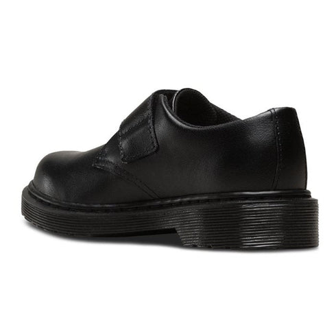 Dr Martens Kids - Kamron II Mono Velcro Junior Black School Shoe uk10-3