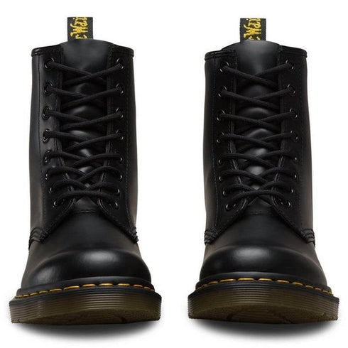 1460 Dr Martens Smooth Black Leather DMC 8 Up Boot