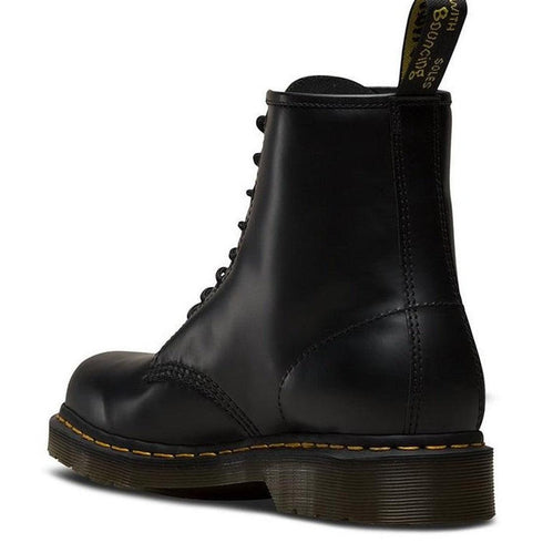1460 Dr Martens Smooth Black Leather DMC 8 Up Boot