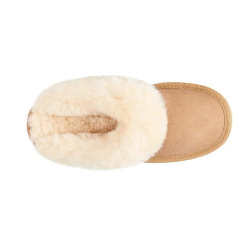 EMU Women's Eden Platinum Sheepskin Chestnut Scuff Slipper