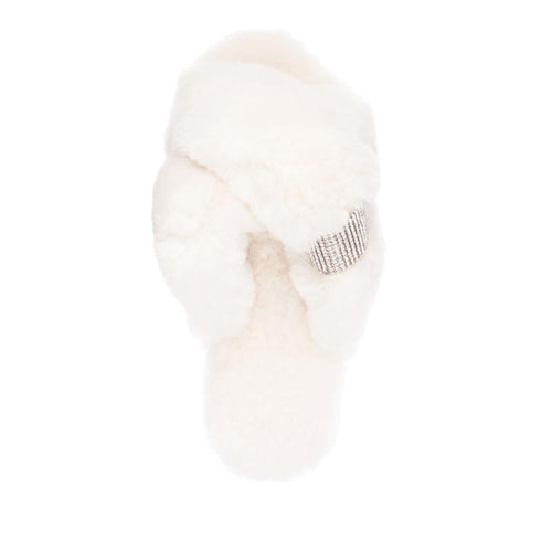 EMU Women's Mayberry CRYSTAL Natural Luxurious Sheepskin Scuff Slipper NOT RETURNABLE
