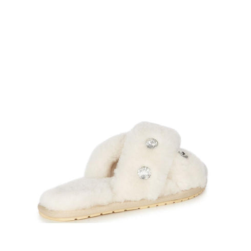 EMU Women's Mayberry GEMS Natural Luxurious Sheepskin Scuff Slipper NOT RETURNABLE
