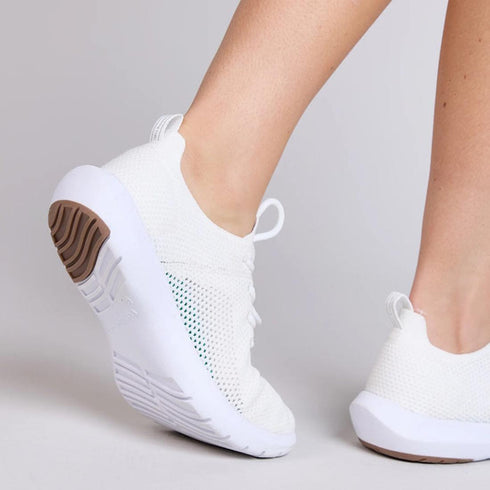 Emu Womens Springbrook Wool Knit Trainer White