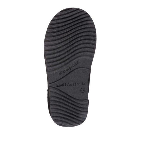 EMU - Kids - Arden WATERPROOF - Black sheepskin boots on sale