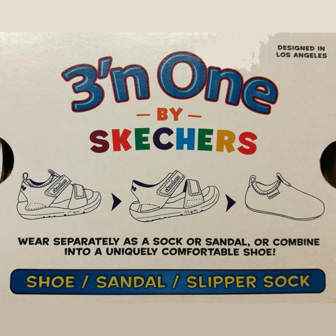 Skechers Toddlers Flex Play Triple Fit Playdate Strides Pink