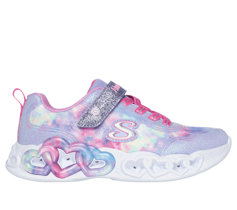 Skechers Kids Light Ups - Infinite Heart Lights Color Lovin Lavender
