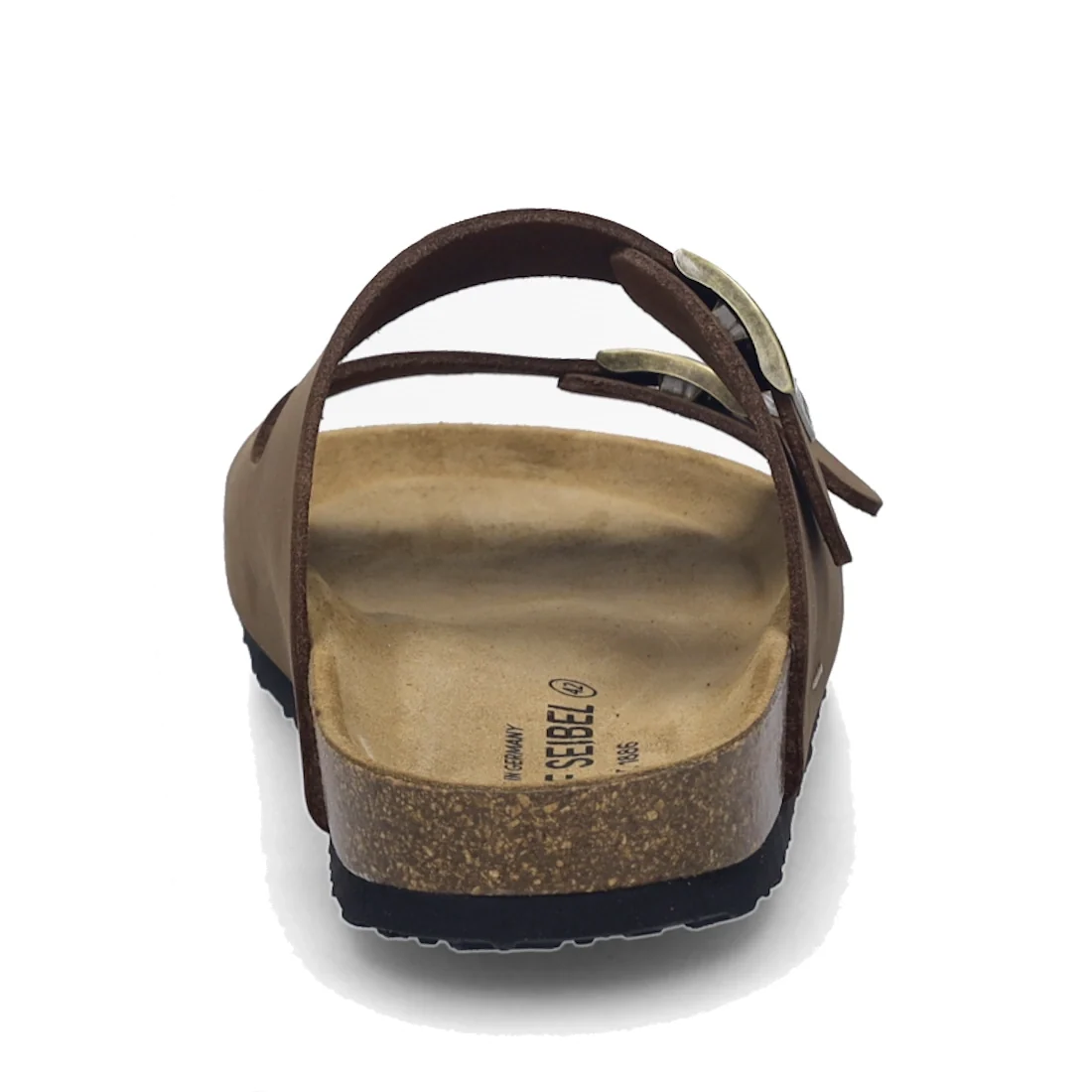 Josef Seibel Mens Josef 01 2 Strap Slide Sandal Braun Brown