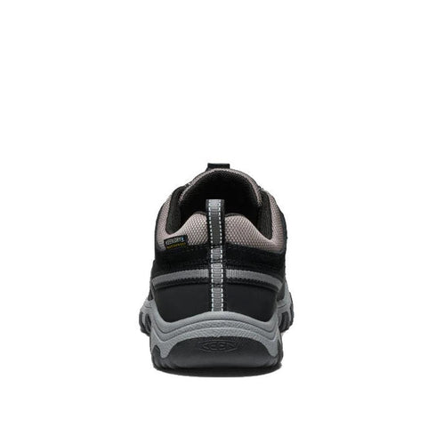 Keen Youths Targhee Low Waterproof Hiker Black/Steel Grey