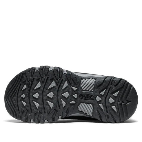 Keen Youths Targhee Low Waterproof Hiker Black/Steel Grey