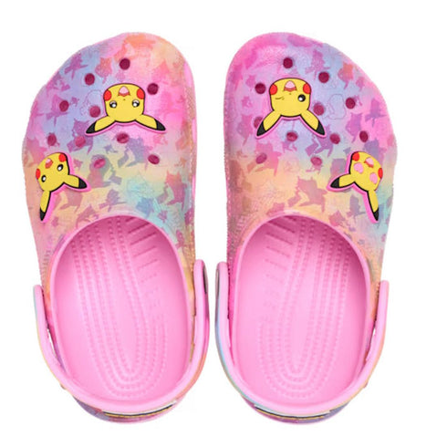 Crocs Kids - Pikachu Pink Classic Clog K Youths