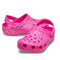 Crocs Kids - Toddlers Classic Clog K Paint Splatter Print Bright Pink Multi