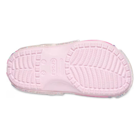 Crocs Kids - Star Sparkle Shaker Pink Classic Clog K Youths