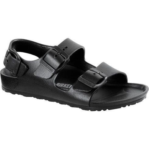 Birkenstocks Kids Black Milano EVA Sandal Narrow Width Not For School