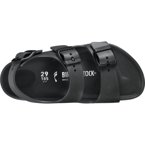 Birkenstocks Kids Black Milano EVA Sandal Narrow Width Not For School