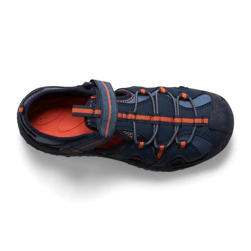 Merrell Kids Youths Hydro Hiker Voyager Sandal w/ Closed Toe Navy