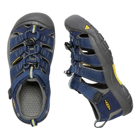Keen Kids us 8 - 6 (big) - Newport H2 Blue Depths/Gargoyle us8 toddlers to 6 youths