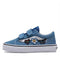 Vans - Old Skool V Youths Denim Sneaker Blue NON RETURNABLE