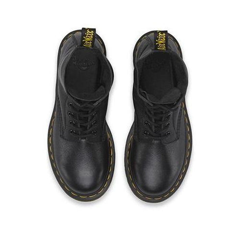 Dr Martens Pascal 1460 8 Eye Black Virginia Soft Leather Boots