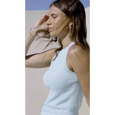 EOS Womens Fiora Strappy Leather Sandal with Heel Nude