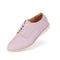 Womens Rollie Derby Embossed Lilac Leather Brouge Shoe