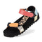 Rollie Womens Sandal Tooth Wedge Leopard Multi