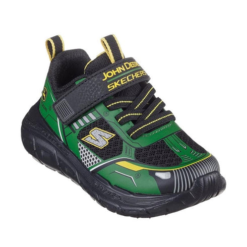 Skechers Kids Toddlers John Deere Trainers Skech Tracks Tractor Tronix Green
