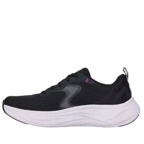Skechers Womens Skech Cloud Smooth Wave Black Lavender