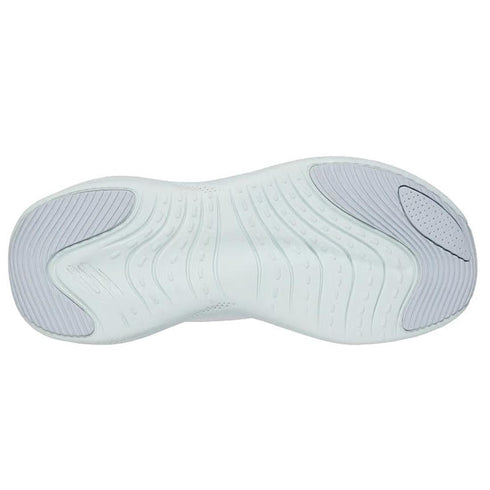 Skechers Womens Skech Cloud Smooth Wave Light Grey Green