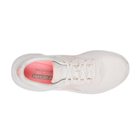 Skechers Womens Skech Cloud Smooth Wave Natural Pink