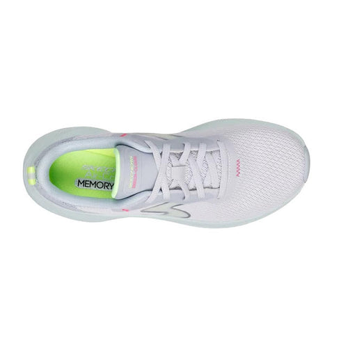 Skechers Womens Skech Cloud Smooth Wave Light Grey Green