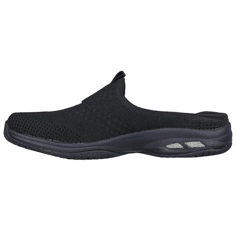 Womens Skechers Commute Time - Snuggle Vibe Black Mule