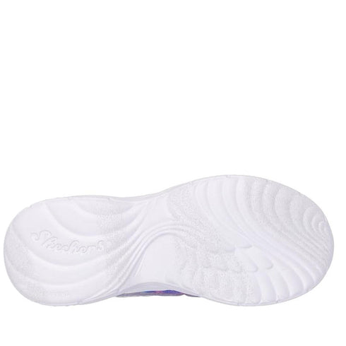 Skechers Girls Light Ups Dream Racer wings Lavender Pink