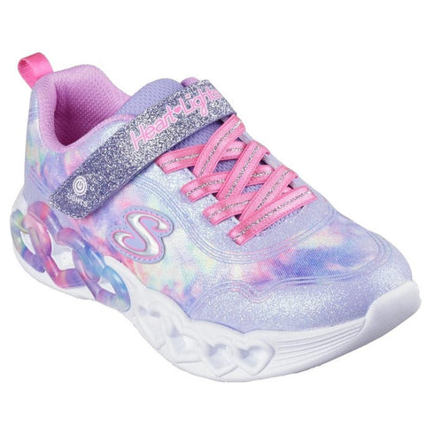 Skechers Kids Light Ups - Infinite Heart Lights Color Lovin Lavender
