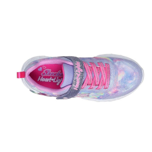 Skechers Kids Light Ups - Infinite Heart Lights Color Lovin Lavender