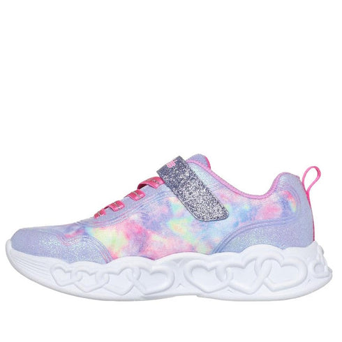Skechers Kids Light Ups - Infinite Heart Lights Color Lovin Lavender