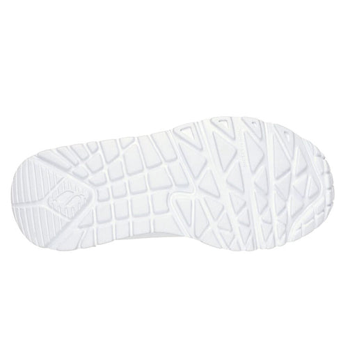 Skechers Kids Youths Uno Lite Spread The Love Lace Up Trainer White Neon Multi