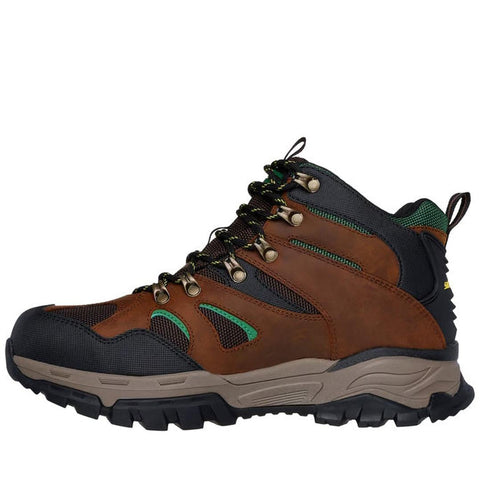 Skechers John Deere Waterproof Arch Fit Tarver Boots Chestnut Brown
