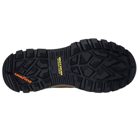 Skechers John Deere Waterproof Arch Fit Tarver Boots Chestnut Brown