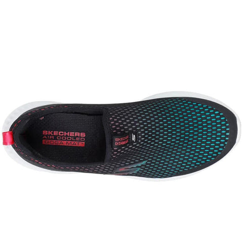 Skechers Womens Go Walk Now Eileen Black Multi